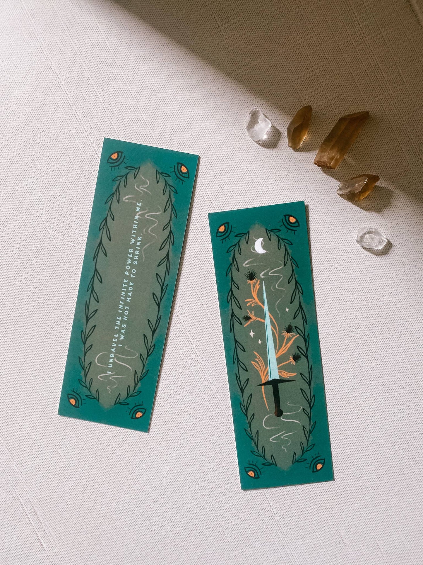 Strength Affirmation Spell Bookmark