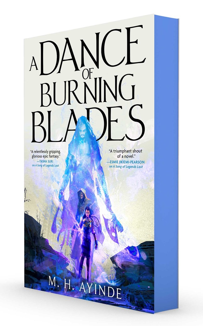 A Dance of Burning Blades by M.H. Ayinde