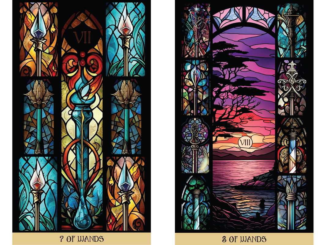 Stained Glass Tarot by James Edward