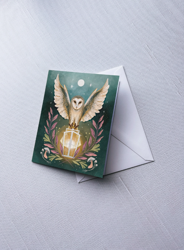 Greeting Card - Owl