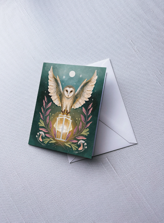Greeting Card - Owl