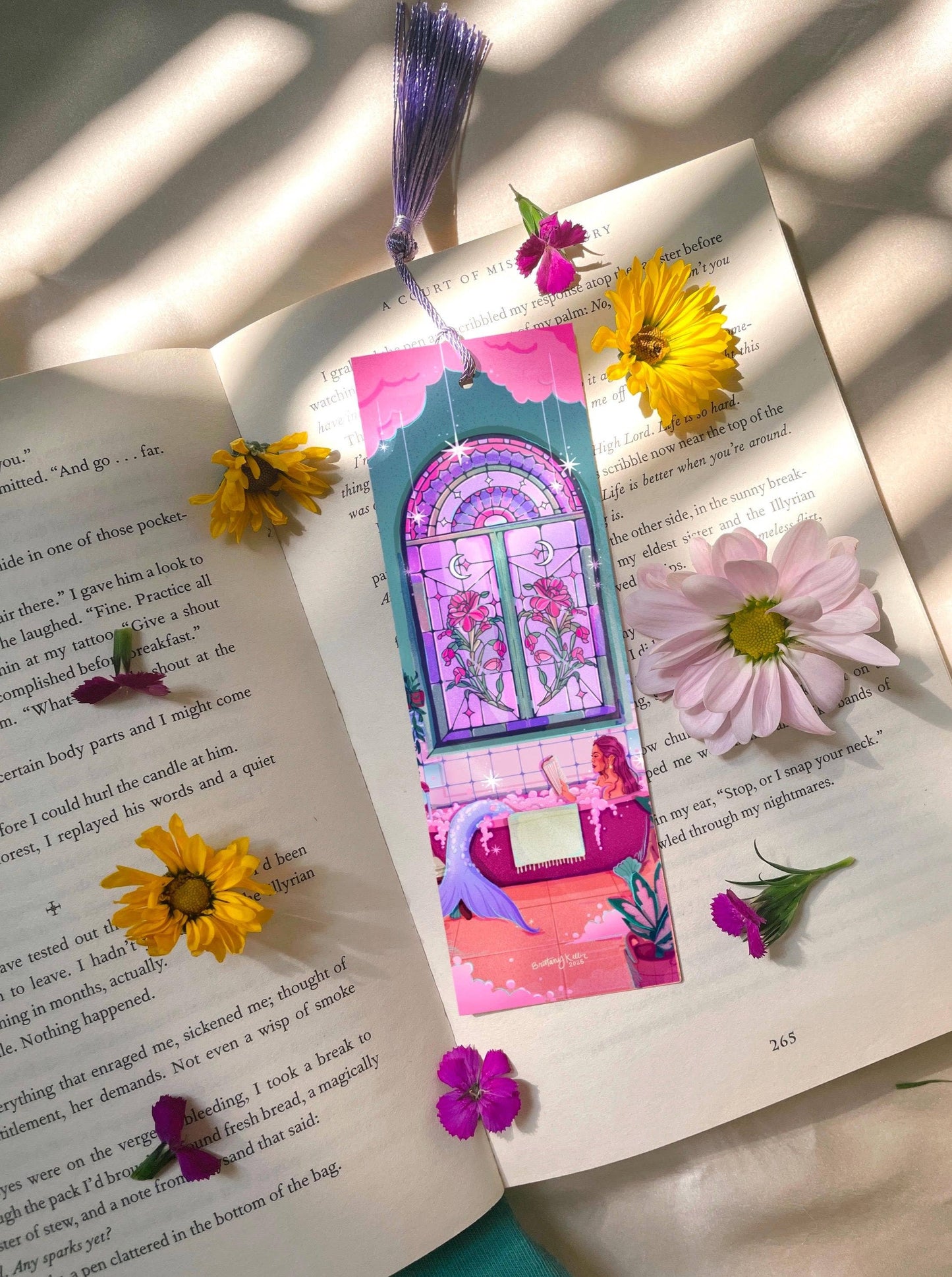 Mermaid's Bath Bookmark