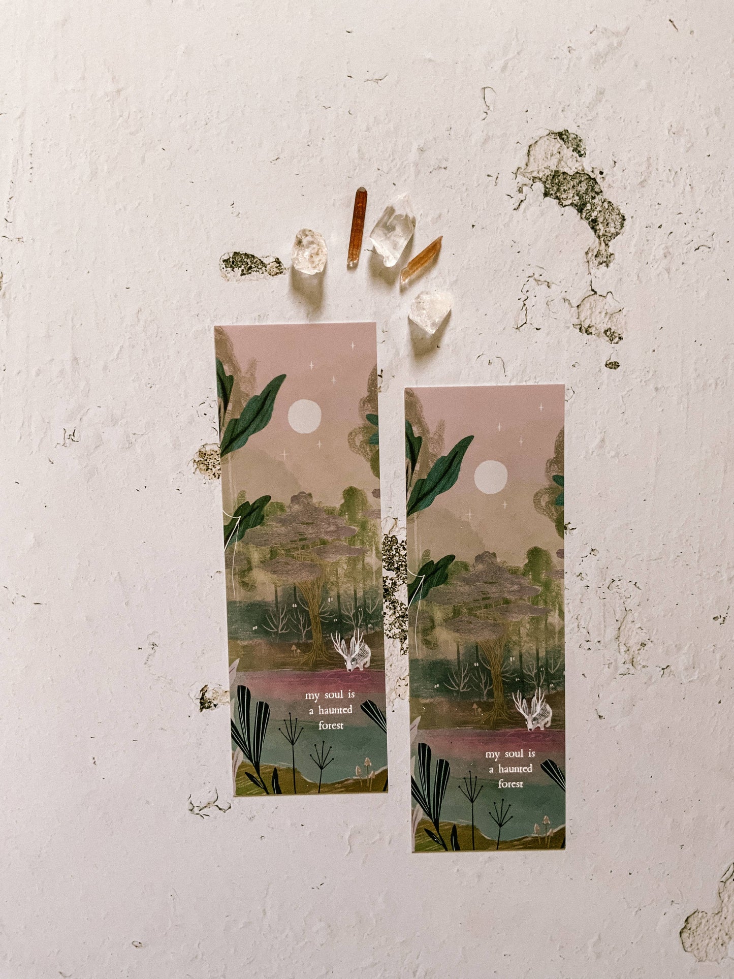 Haunted Forest Bookmark