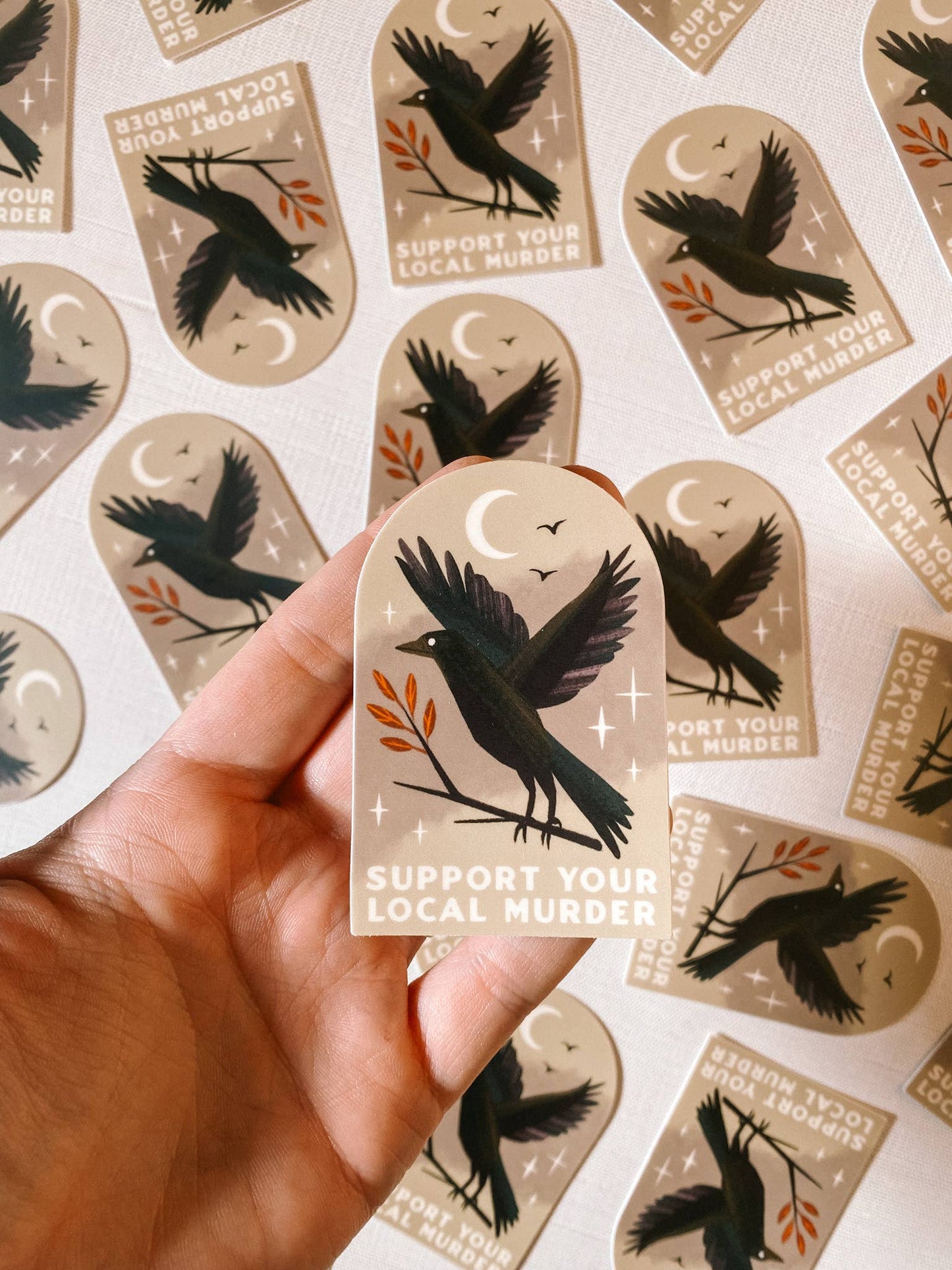 Support Local Murders - Vinyl Sticker