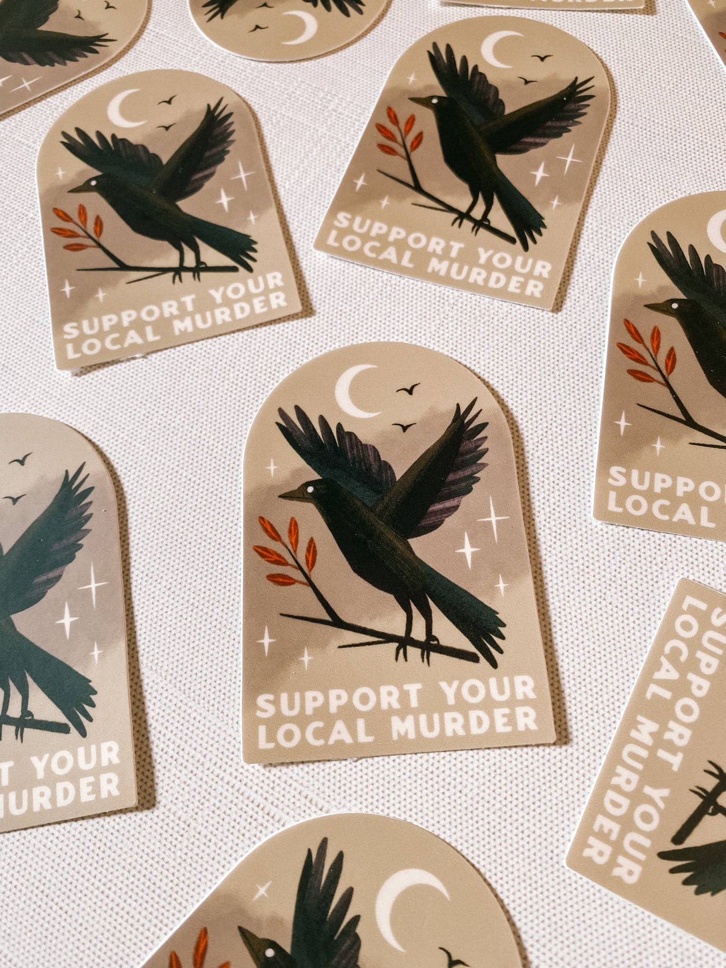 Support Local Murders - Vinyl Sticker