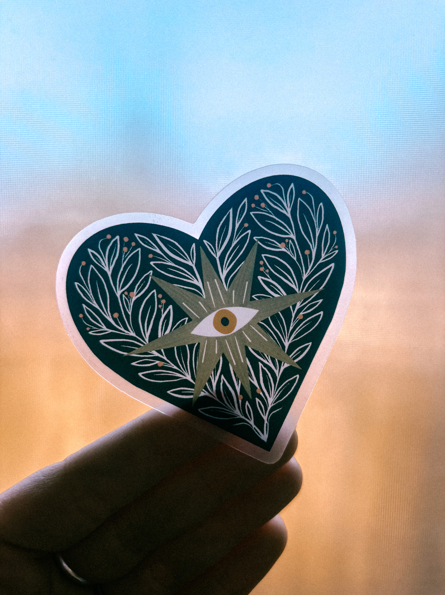 Evil Heart - Vinyl Sticker