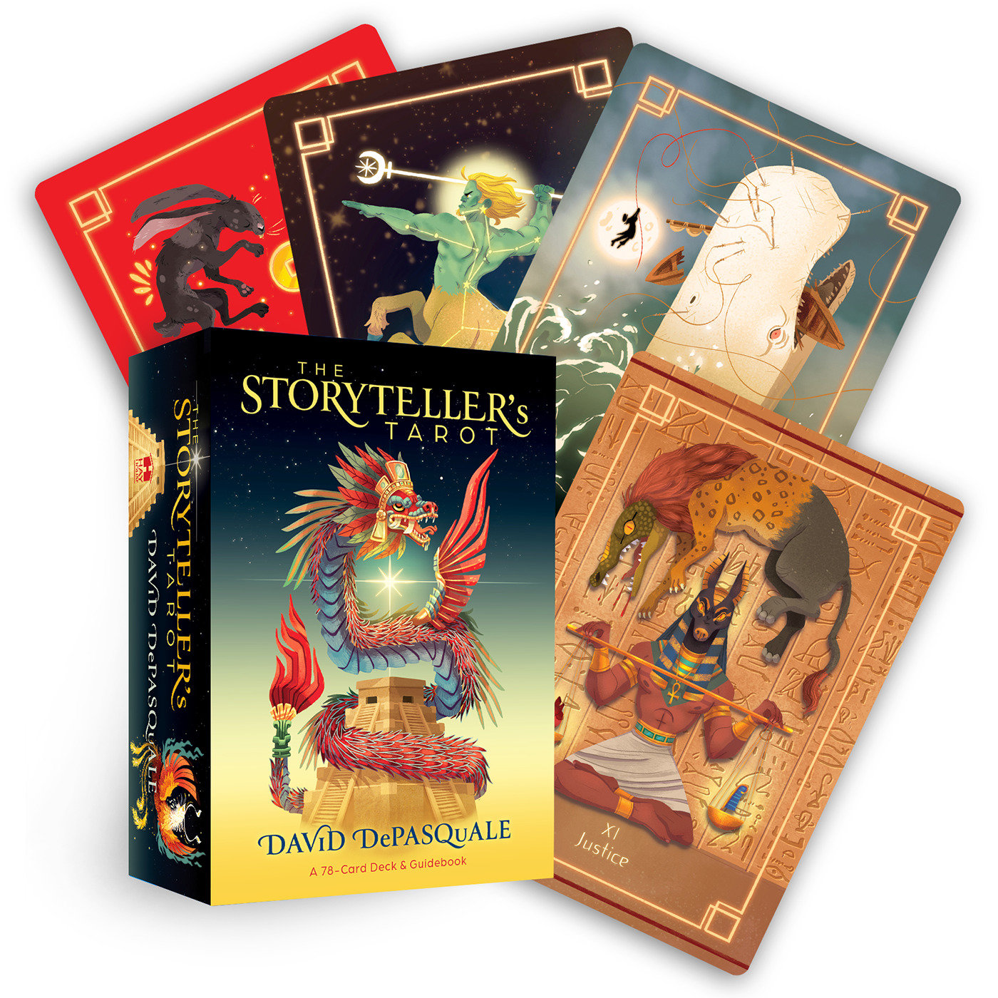 The Storyteller's Tarot:  A 78-Card Deck & Guidebook